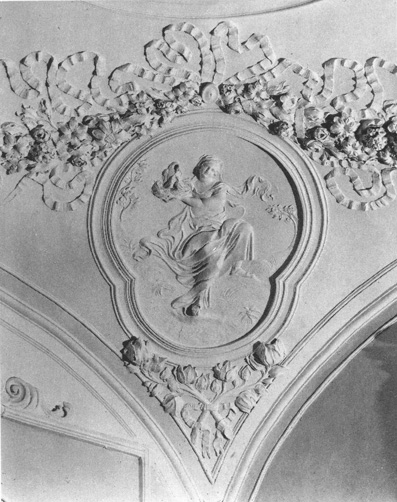 Medaillon von Baldassare Fontana im Kloster Hradisko